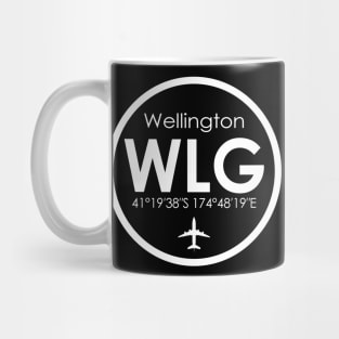 WLG, Wellington International Airport Mug